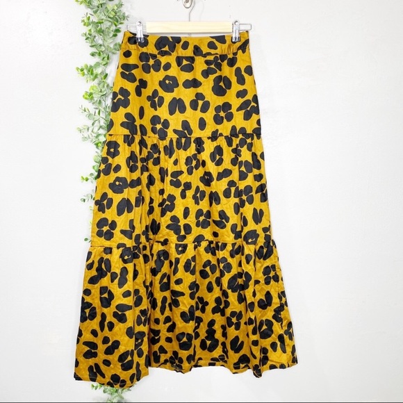 Who What Wear Dresses & Skirts - Who what wear Leopard Print midi/maxi skirt